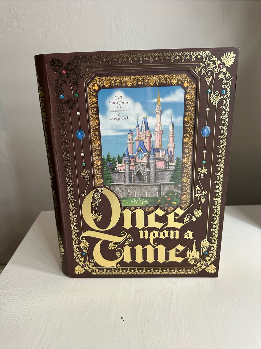 Disney Once Upon a Time Photo Frame & Storage Book